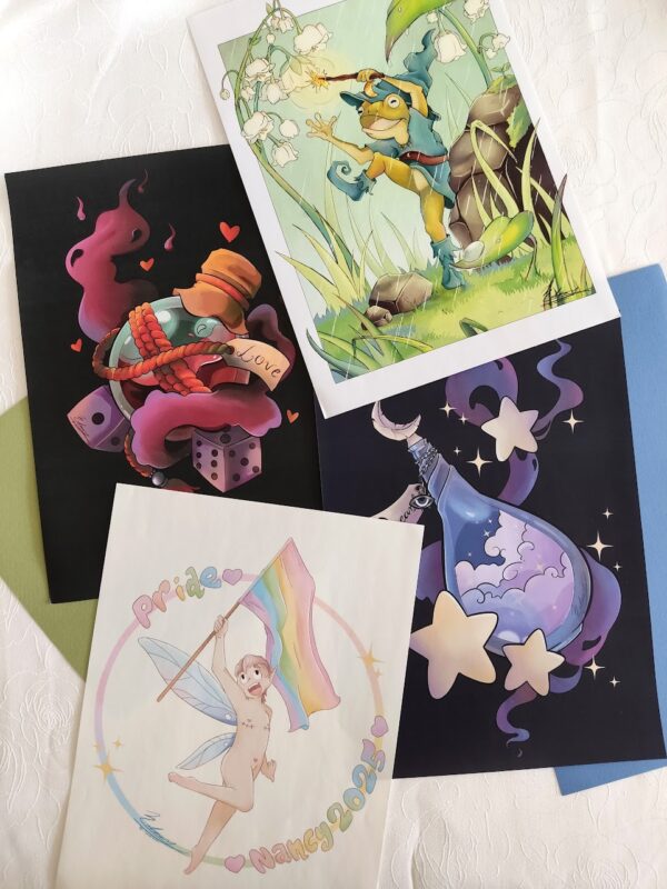 Curiosités Print A4