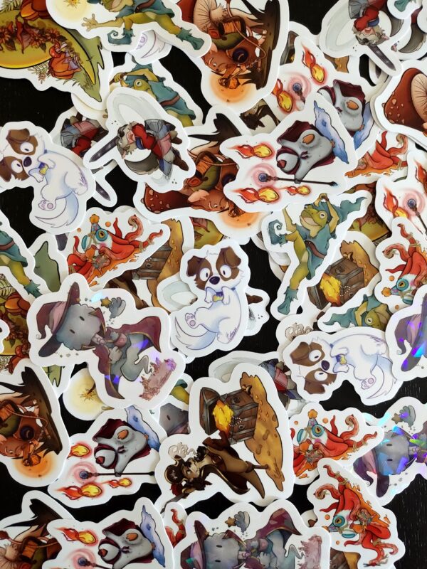 Stickres Drôles de créatures